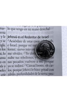 Image of Biblia RVR 1960 Letra Gigante Gris Símil Piel