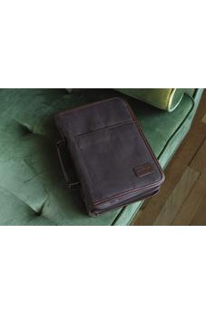 Image of Forro Para Biblia Hombres Aviador Suede XL