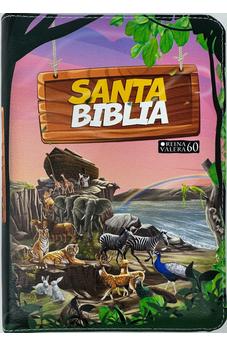 Image of Biblia RVR 1960 Compacta para Niños Vinilo con Cierre