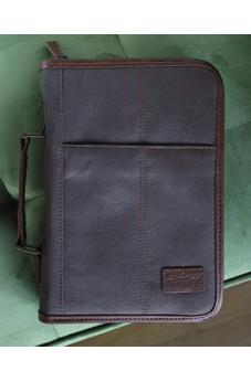 Image of Forro Para Biblia Hombres Aviador Suede XL