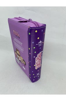Image of Biblia RVR 1960 para Niños mi Gran Viaje Lila Símil Piel con Índice y Cierre