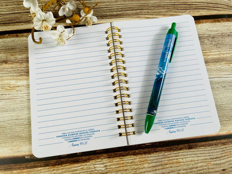 Image of Pack Libreta Anillas con Bolígrafo. Nuevas Fuerzas