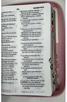 Image of Biblia RVR 1960 Quinceñera Lila Blanco