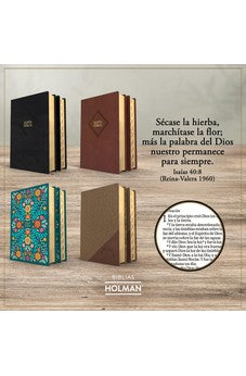 Image of Biblia RVR 1960 Letra Grande Tamaño Manual Símil Piel Negra