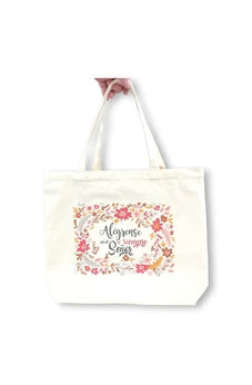 Image of Bolso Algodón con Cierre Alégrense en el Señor