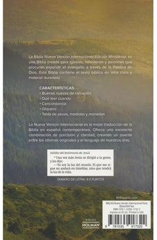 Image of Biblia NVI Edición Ministerial Tapa Suave