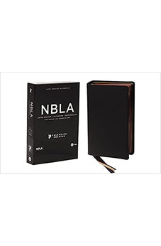 Image of Biblia NBLA Ultrafina Letra Grande Colección Premier Piel de Cabra Negra