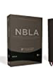 Image of Biblia NBLA Ultrafina Letra Grande Colección Premier Piel de Cabra Negra
