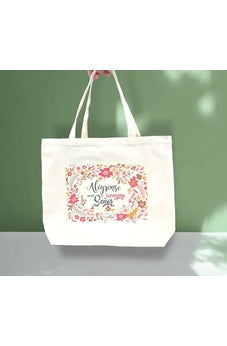 Image of Bolso Algodón con Cierre Alégrense en el Señor