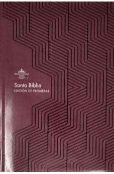 Image of Biblia RVR 1960 de Promesas Letra Gigante Marron Líneas Rústica con Índice