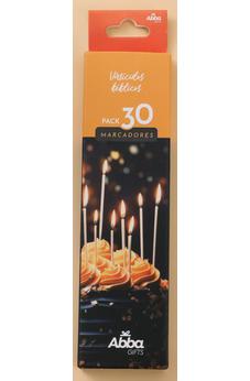 Pack 30 marcadores de libro en caja de cartón. Hasta aquí nos ayudó el Señor