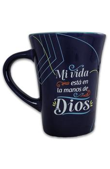Taza Mensajes de Bendicion Mi Vida esta en las Manos de Dios