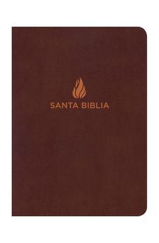 Biblia RVR 1960 Súper Gigante Marron Símil Piel