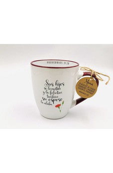 Taza 17 Oz Colección Excelencia sus Hijos Se Levantan