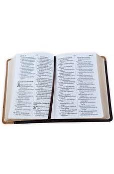 Image of Biblia RVR 1960 Letra Grande Tamaño Manual Neoclassic Negro Símil Piel