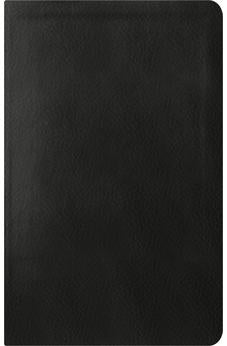 Biblia NBLA de Estudio de La Reforma Edición Condensada Piel Genuina Premium Negro