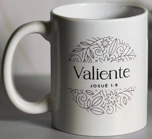 Taza Minimalista Valiente