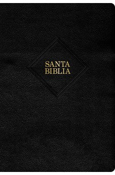 Image of Biblia RVR 1960 Tamaño Manual Símil Piel Negra con Índice