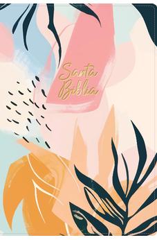 Biblia RVR 1960 Letra Grande Tamaño Manual Edición Especial, Multicolor, Símil Piel