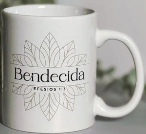 Taza Minimalista Bendecida