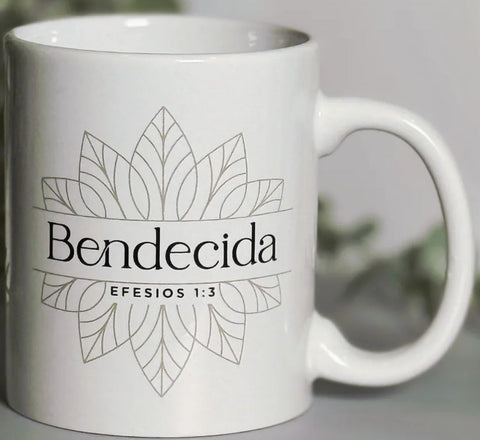 Image of Taza Minimalista Bendecida