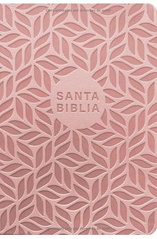 Biblia NTV Valor Prémium Letra Grande con Filament Símil Piel Rosa