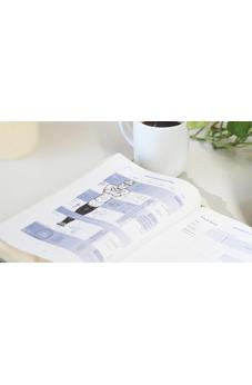 Biblia  NBLA para el Estudio Inductivo Interior a dos colores Piel Gris Comfort Print