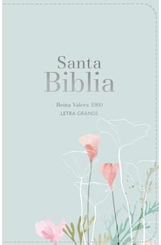 Image of Biblia RVR 1960 Letra Grande Tamaño Manual Símil Piel Menta Fresca