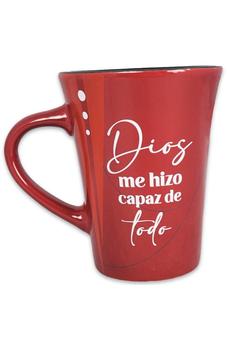 Taza Mensajes de Bendicion Dios me Hizo Capaz de Todo