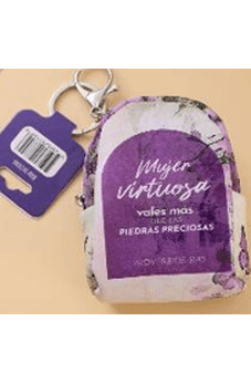 Llavero Mochila Monedero Mujer Virtuosa