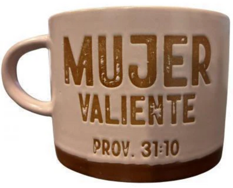 Image of Taza 14 OZ Roca Firme. Mujer Valiente