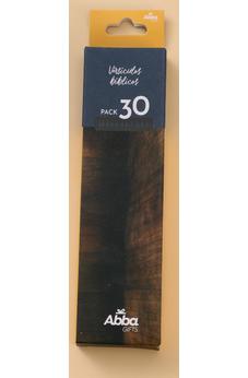 Pack 30 marcadores de libro en caja de cartón. Porque yo soy tu Dios