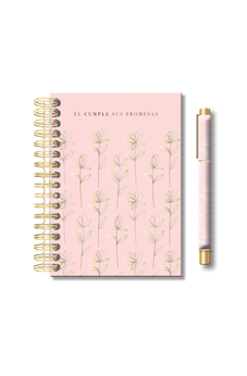 Pack Diario y Boligrafo: Cumple sus Promesas