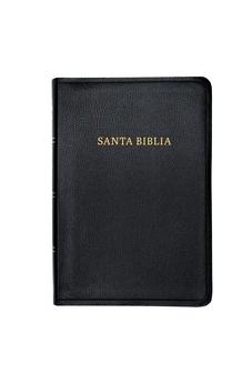 Biblia RVR 1960 Letra Gigante Negro Símil Piel con Índice