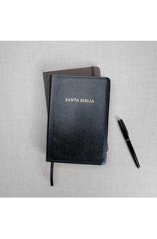 Biblia RVR 1960 Letra Gigante Negro Símil Piel con Índice
