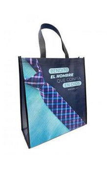 Bolsa Tote Bag Grande A Todo Color Bendito el Hombre