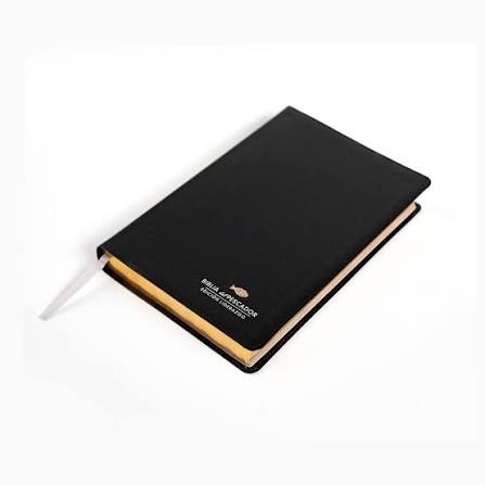 Image of Biblia RVR 1960 del Pescador Edición Liderazgo Negro Piel Fabricada