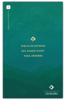 Biblia NTV de Estudio Diario Vivir para Jóvenes Verde Tapa Dura