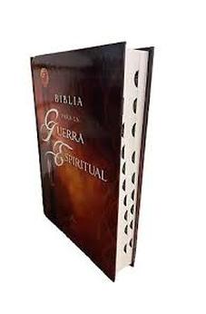 Image of Biblia RVR 1960 de Estudio Guerra Espiritual Tapa Dura con Índice