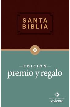 Biblia NTV Edición Premio y Regalo Vinil Vino Tinto Letra Roja