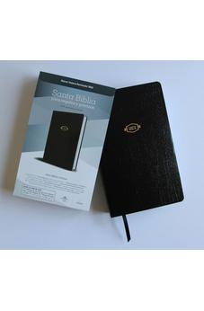 Biblia RVR 1960 para Regalos y Premios Negro Símil Piel