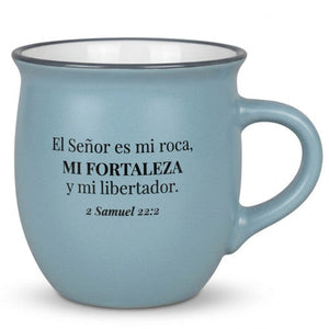Taza 12 OZ. Colección Victoria. El Señor es mi Roca