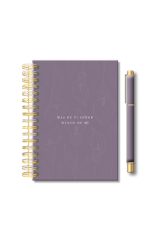 Pack Diario y Boligrafo: Más de ti Señor