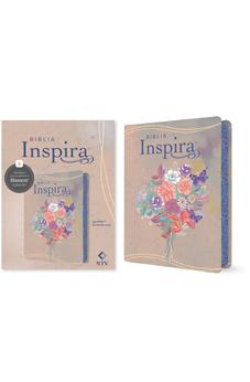Biblia NTV Inspira con Filament Símil Piel Acuarela Rosa