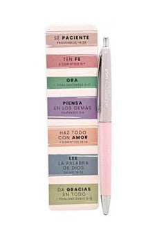 Pack Bolígrafo con Marcador de Libro. Sé Paciente
