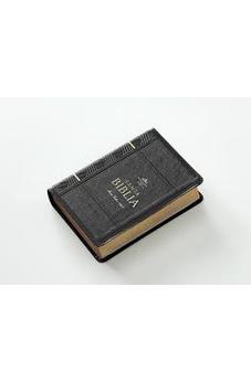 Image of Biblia RVR 1960 Letra Grande Tamaño Manual Neoclassic Negro Símil Piel