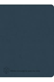Biblia RVR 1960 Consejería para La Vida Azul Pizarra Símil Piel