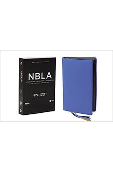 Biblia NBLA Ultrafina Letra Grande Colección Premier Azul: Limitada