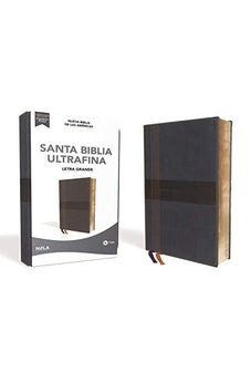 Biblia NBLA Ultrafina Letra Grande Azul