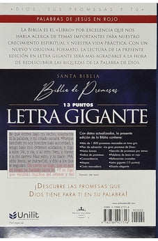 Image of Biblia RVR 1960 de Promesas Letra Gigante Azul Triangulos Simil Piel